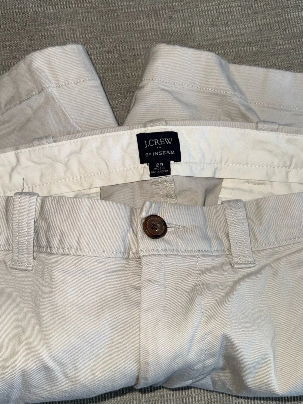 J. Crew men’s chino shorts